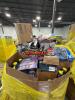 Big box store in a box: secret, press, Downey, Pine-Sol, clothing, garbage bags, detergent, bath tissue, candy bars, oatmeal, paper towels, and much more