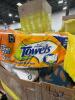 Big box store in the box: staff tissue, kids wheelbarrow, clothing, potatoes, pop tarts, cups, apple juice, grits, coffee mate, Capri Sun, and much more - 4