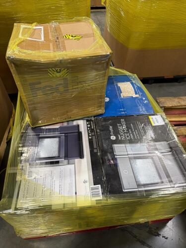 Multiple GE profile nugget icemaker, microwave
