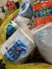Big box in a box: kettle chips, pop tarts, Pringles, protein, ice tea, towels, Powerade, Gatorade, seasonings, plates, top Ramen, and much more - 2