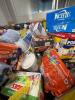 Big box in a box: kettle chips, pop tarts, Pringles, protein, ice tea, towels, Powerade, Gatorade, seasonings, plates, top Ramen, and much more - 7