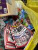 Big box store in a box: splendid, garbage cans Myers, tinfoil, drinks, power flex, Prius sun, top Ramen, spoons, magazines, liquid dish & More - 3