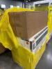 48 inch freestanding gas range FORNO, and two units of shelving - 4