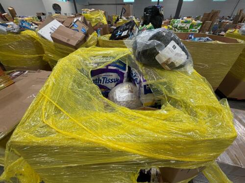 Big box store in a box: bath tissue, blankets, detergent, clothing, batteries, Ziploc bags, monster energy, and much more