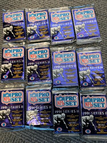vintage NFL cards in sealed packs