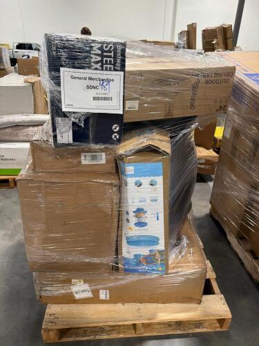 swimming pool, bedframe, outdoor ceiling fan, abb panel, and more