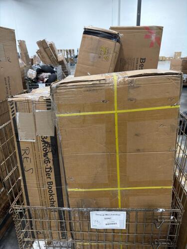 3-row 6-tier bookshelf, hooke road 4x4, allswell rolled mattress, and novilla rolled mattress and more