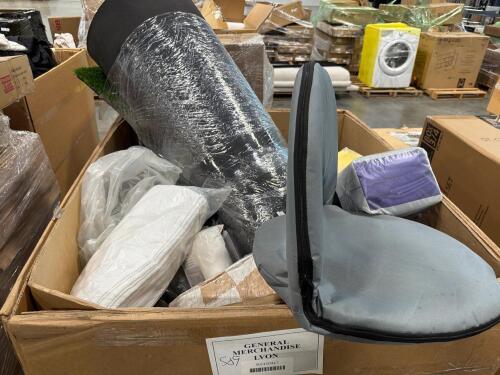 Artificial turf, hand towels, instant paper, IKEA GULLRISMATTE, bench seat, more towels, paper towels, and more