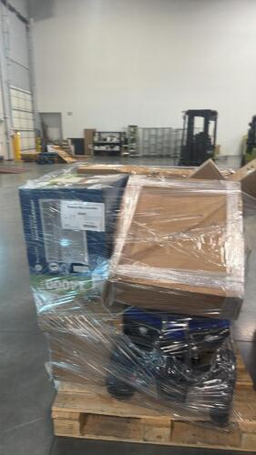 furniture, window AC unit, mini 4 wheeler, and other items
