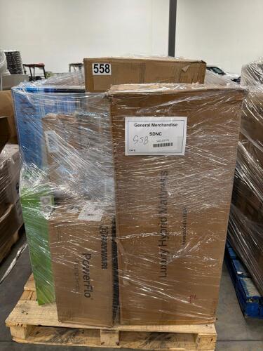 Midea R-454B, Hoover Dam heavy duty debris guards, Holmes digital twin blade window fan with clean breeze, HAYWARD power-flo pump series, luxury hybrid mattress, portable air conditioner, Life Master model LMPAC8.5, and more