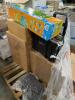 Pool supplies, F22 power rack piece, pool, tripod, chairs, - 4
