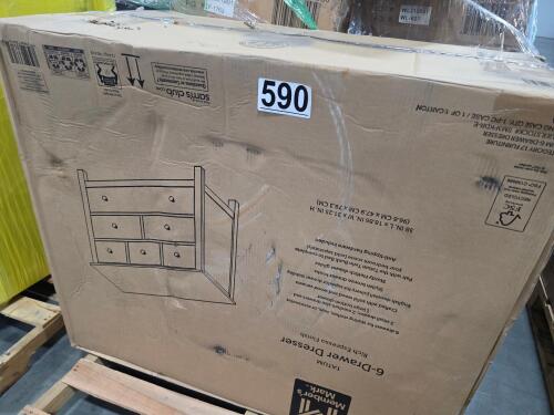 members mark Tatum 6 drawer dresser