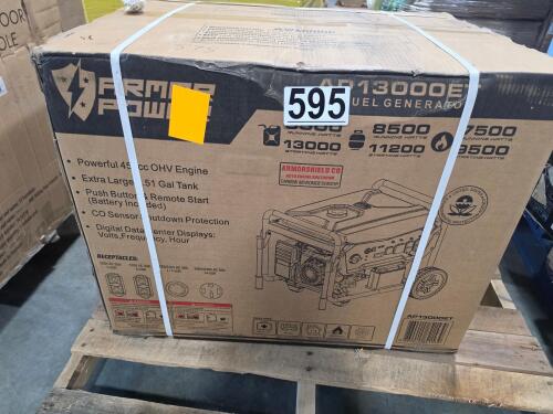 armor power tri fuel generator