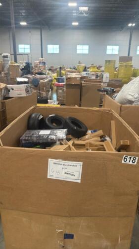 Industrial/automotive, small tires, wire, green works, brake rotor, Williams tools, closet made, delta product, & More
