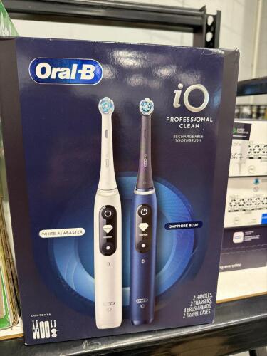 Four &ndash; Oral-B IQ toothbrushes