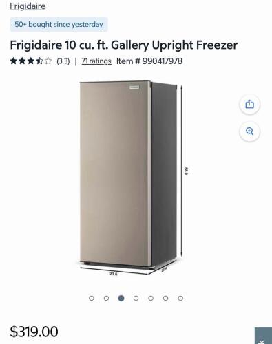 AFIDANL fridge possible customer return, Samsung microwave