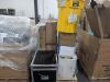 Empty hard travel case, spill lit barrels, swimming pools, crown shade, 9 cutterpillar glow and more