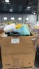 Cushions, ammo cans, pattern blocks, chair, unicorn and ride on, sleep number bedding, blanket, rug, water bottles, towels, napkins, & More