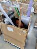 Luggage, weight bar, chair, planter, swimming pool part, & More - 8