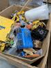 Industrial and automotive items, straps, VOURVILL 71 piece socket set, precision control arms, LED light with EMC, Fluidmaster Pro 7KF, plastic wrap, ratchet tie down, sledgehammers, plumber wrenches, tape, and so much more - 7