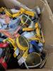 Industrial and automotive items, straps, VOURVILL 71 piece socket set, precision control arms, LED light with EMC, Fluidmaster Pro 7KF, plastic wrap, ratchet tie down, sledgehammers, plumber wrenches, tape, and so much more - 10