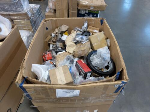 Industrial and automotive items: mini bench drill, brake pads, winch style cabling, GPA motor rebuild kit, permanent magnetic lifter, screws, RB Olivia levers, Ford oil filters, and so much more