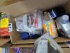 Boxes of miscellaneous goods including heavy duty diesel engine oil, driveway concentrate, insect spray, grass seed, & More - 4