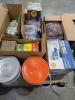 Boxes of miscellaneous goods including heavy duty diesel engine oil, driveway concentrate, insect spray, grass seed, & More - 11