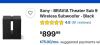 Sony Bravia Theatre Sub 9