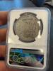 1886 Morgan Silver Dollar $1 AU50 , NGG - 3