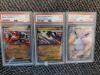 (3) Graded pokemon Cards