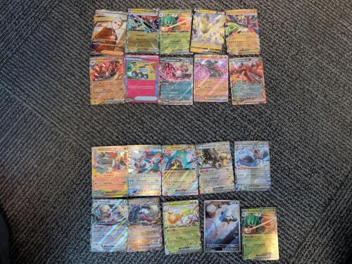 20 Pokemon Ex/v's