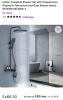 Lefton thermostatic shower system with 5 water modes and temperature display screen