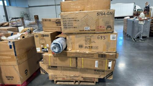 miscellaneous furniture, treadmill, adj fs3000led box 2/2, uni racing wheel and more