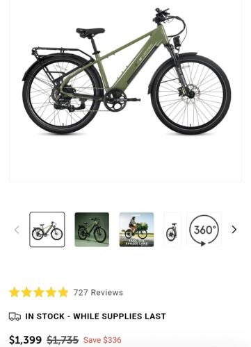 electric ebike, bun xpress
