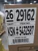 Kenmore washer 29162 - 2