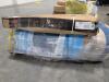 keter gazebo and extra large vertical shed in a very beat up box - 2