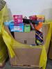 Big box store in a box, laundry power packs, Folgers coffee, paper towels, granola bars, member's Mark donut shop coffee, vital proteins, Gatorade and much more
