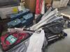 untouched treasure pallet, multiple golf clubs, baseball bats, audio bags with some company branding, pro v1s, pink drivers, ping Scottsdale putter, odyssey, brand new wrapped in the plastic irons, Bosch tooling and more - 3
