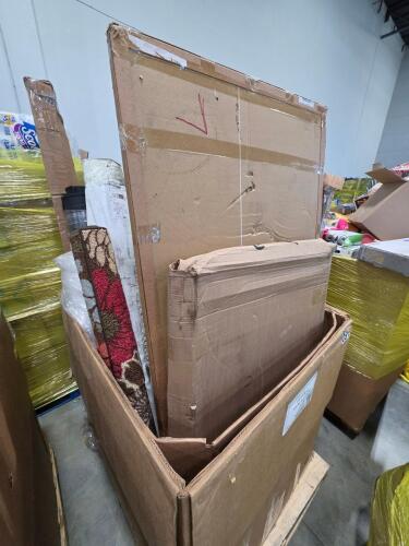 Full length mirror, area rugs, rubber mat, blinds, underlayment, and more