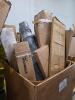 Hi-Point, AR-500 steel dueling tree, roll of fabric, rolled mattress?, and more