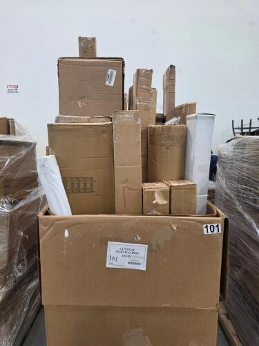 racking, furniture, and other taller items