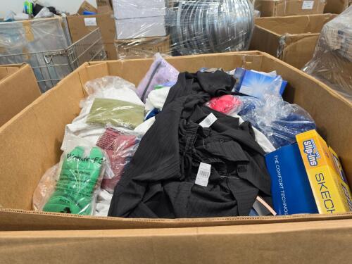 clothing, hat, yoga pants, Sonic the hedgehog shoes, iris, Amazon essentials, tractor pajamas, sweaters, skechers, handbags, and much more