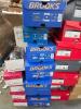 mega shoe watt, brooks, new balance, head, birkenstock, a6, softening, aldo, skechers, and much more 110. pairs - 3