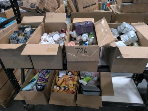 health and beauty items, Trojan condoms, turmeric face cream, soap, face and body papaya and more