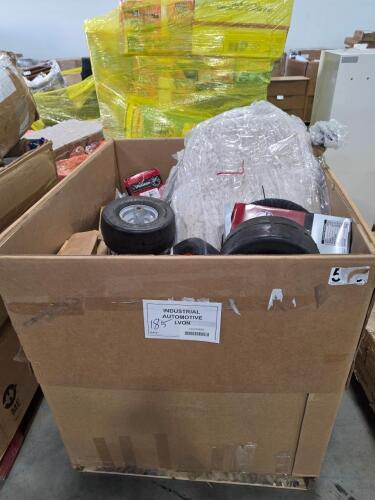 industrial/automotive, rug, car parts, iron railing, rough country shocks and much more