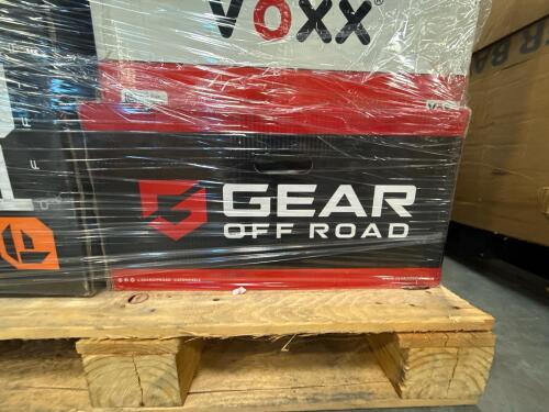 pallet of wheel rims