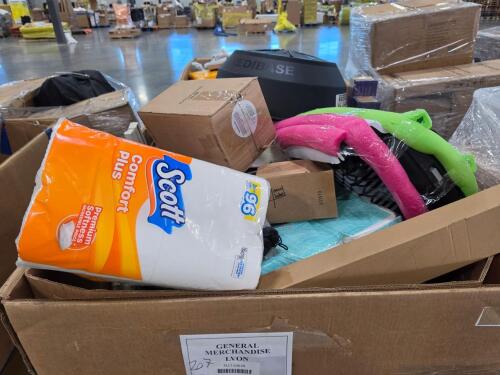 Toilet paper, paper towels, erasable wall planners, rug pad, Santa and coal, and more