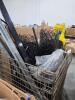 fencing, combination sofA, automotive part, metal poles - 3