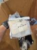 Nicer Clothing, approximately 146 total items(35 pair of shoes and 111 pieces of clothing) Aritzia, Eddie Bauer, Sandro, boss, Adidas, Justin's boots, tacovas, rudos, 5.11, Ariat, Celine, coach, frog togs, The North face and more more - 6